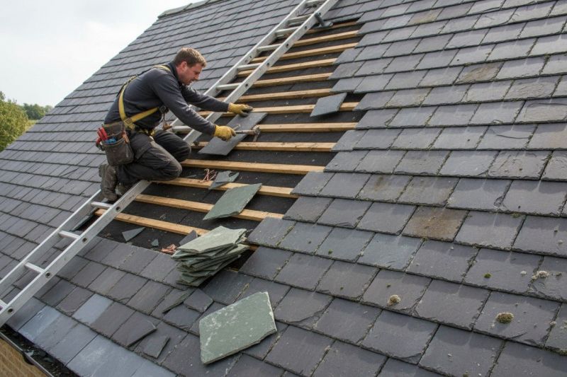 Slate Shingle Repair
