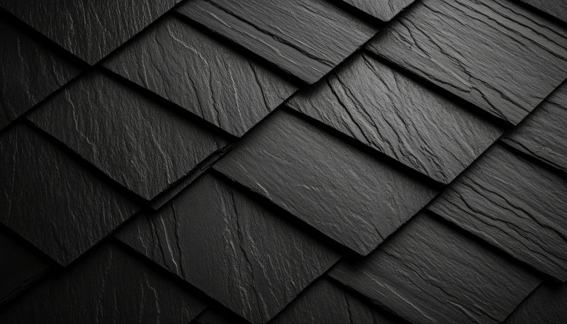 Close-up of Slate Shingles